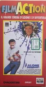 Malone - Un killer all’inferno VHS di Harley Cokliss, 1988, Deagostini