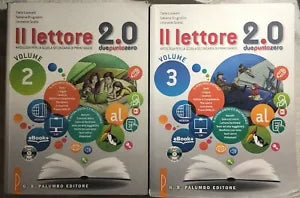 Il lettore 2.0 6 volumi di Lucarelli-brugnolini-scelto, 2017, G.b. Palumbo Edi