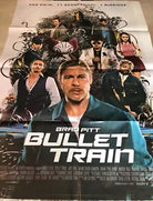 Poster locandina Bullet train 100x140 cm ORIGINALE da cinema 2022 di David Leitc