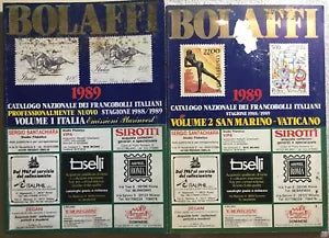 Catalogo Nazionale dei francobolli italiani Bolaffi 1-2 di Aa.vv., 1989, Bolaf