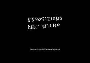 Esposizione dell intimo di Lamberto Pignotti
