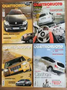 Rivista Quattroruote annata 2007 4 volumi - Editoriale Domus - 2007 - AR