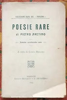 Poesie rare di Pietro Aretino