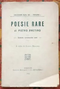 Poesie rare di Pietro Aretino
