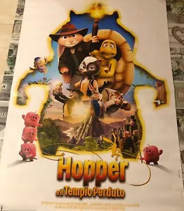 Poster locandina Hopper e il tempio perduto 100x70 cm ORIGINALE da cinema 2022
