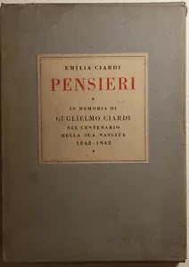 Pensieri di Emilia Ciardi, 1942, Ariel