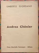 Andrea Ch nier di Umberto Giordano
