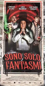 Poster locandina Sono solo fantasmi 33x70 cm ORIGINALE da cinema 2019 di Christi