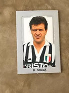 Figurina fustellata R Sold Juventus sorpresa patatine anni 80 di Aa vv