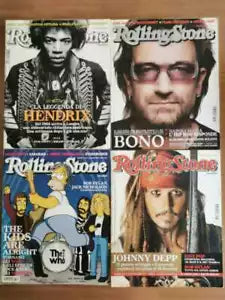 Lotto 4 riviste Rollingstone magazine - 2006 - AR