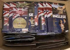 Corsi di lingue L inglese 49 fascicoli NUOVI CD DVD di Aa vv