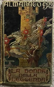 Calendarietto La donna nella leggenda di Profumeria Sirio Di Milano, 1922, Aca