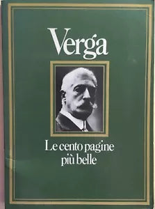 Verga le cento pagine piu belle di Marina Pagliardi, 1981, Edizioni CDE