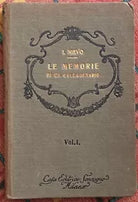 Le memorie di un ottuagenario Vol I di Ippolito Nievo