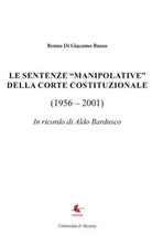 Le sentenze manipolative della corte costituzionale di Bruno Di Giacomo Russo,