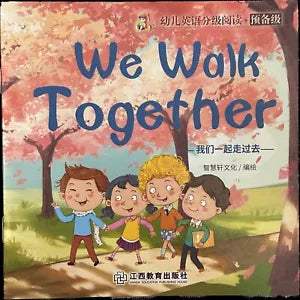 Libretto per bambini We Walk Together Inglese e cinese di Aa vv