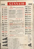 Calendario Berrettificio Lo Piparo 1968 di Aa vv