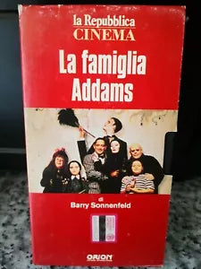 La famiglia addams - vhs - 1991 - la repubblica -F