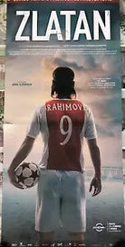 Poster locandina Zlatan 33x70 cm ORIGINALE da cinema 2021 di Jens Sj gren