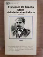 Storia della letteratura italiana volume primo - F. De Sanctis - Einaudi-1971-AR