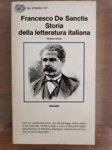 Storia della letteratura italiana volume primo - F. De Sanctis - Einaudi-1971-AR