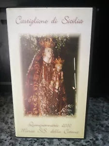 Castiglione di Sicilia Quinquennario 2000 - vhs Video Giarre ct -F
