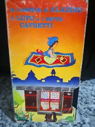 La Lampada di Aladino- Il lupo e i sette capretti - vhs - 1990 - VideoCart -F