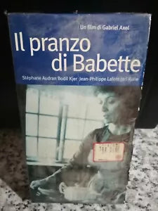 Il pranzo di babette - vhs - 1987 - L Unita -F