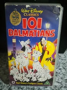 101 dalmatians 1995 VHS - Disney classics -F
