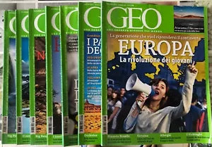 Geo Uno sguardo diverso sul mondo 12 numeri di Aa vv