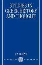 Studies in Greek History and Thought