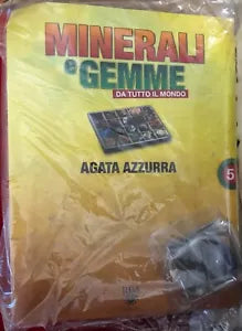Minerali e gemme da tutto il mondo di grandi dimensioni n 5 Agata Azzurra di Aa
