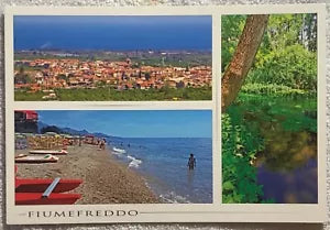 Cartolina Fiumefreddo di Sicilia tre foto di Aa.vv., 2011, Edizioni Enjoy