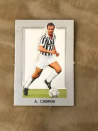 Figurina fustellata A Cabrini Juventus sorpresa patatine anni 80 di Aa vv