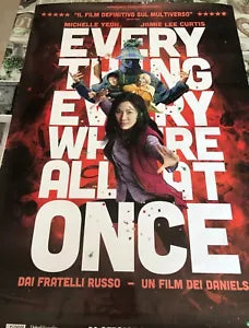 Poster locandina Everything everywhere all at once 100x70 cm ORIGINALE da cinema