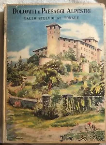 Dolomiti e paesaggi alpestri - Dallo Stelvio al Tonale di Manlio Besozzi, 1929,