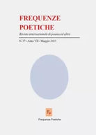 Frequenze Poetiche n 37 Rivista internazionale di poesia e altro di Giorgio M