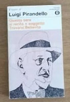 Questa sera si recita a soggetto Trovarsi Bellavita - Pirandello - 1974 - AR