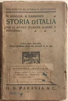 Storia d Italia per le scuole tecniche agrarie e industriali di AA.VV., 1939, Pa