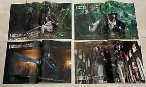 Set di 4 poster locandine Pirati dei Caraibi