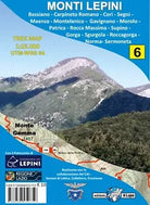 Monti Lepini Carta escursionistica 1