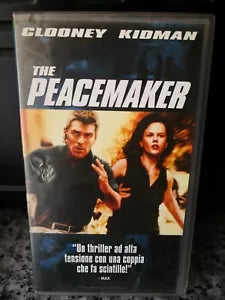 The Peacemaker VHS Thriller George Clooney Nicole Kidman 1997 -F