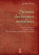 Somma dei termini metafisici di Giordano Bruno