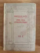 Storia della letteratura italiana vol. II - F. De Sanctis - Sonzogno - 1933 - AR