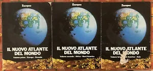 Il nuovo atlante del mondo 3 volumi di Europeo