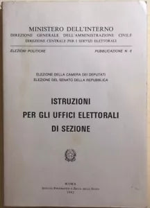 Istruzioni per gli uffici elettorali di sezione n.6 di Ministero Dell’Interno, 1