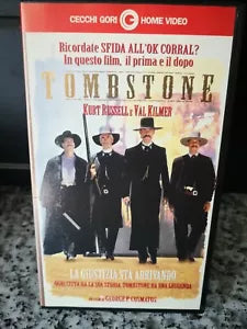 Tombstone - vhs - 1994 - Cecchi Gori home video - F