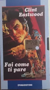 Fai come ti pare VHS di Clint Eastwood, 1999, Deagostini