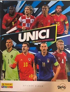 Album figurine Unici di Deco semi completo, 2021, Panini