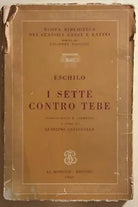 I sette contro Tebe di Eschilo, 1966, Le Monnier